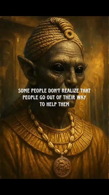 some people don't realize that people go out of their way to help them