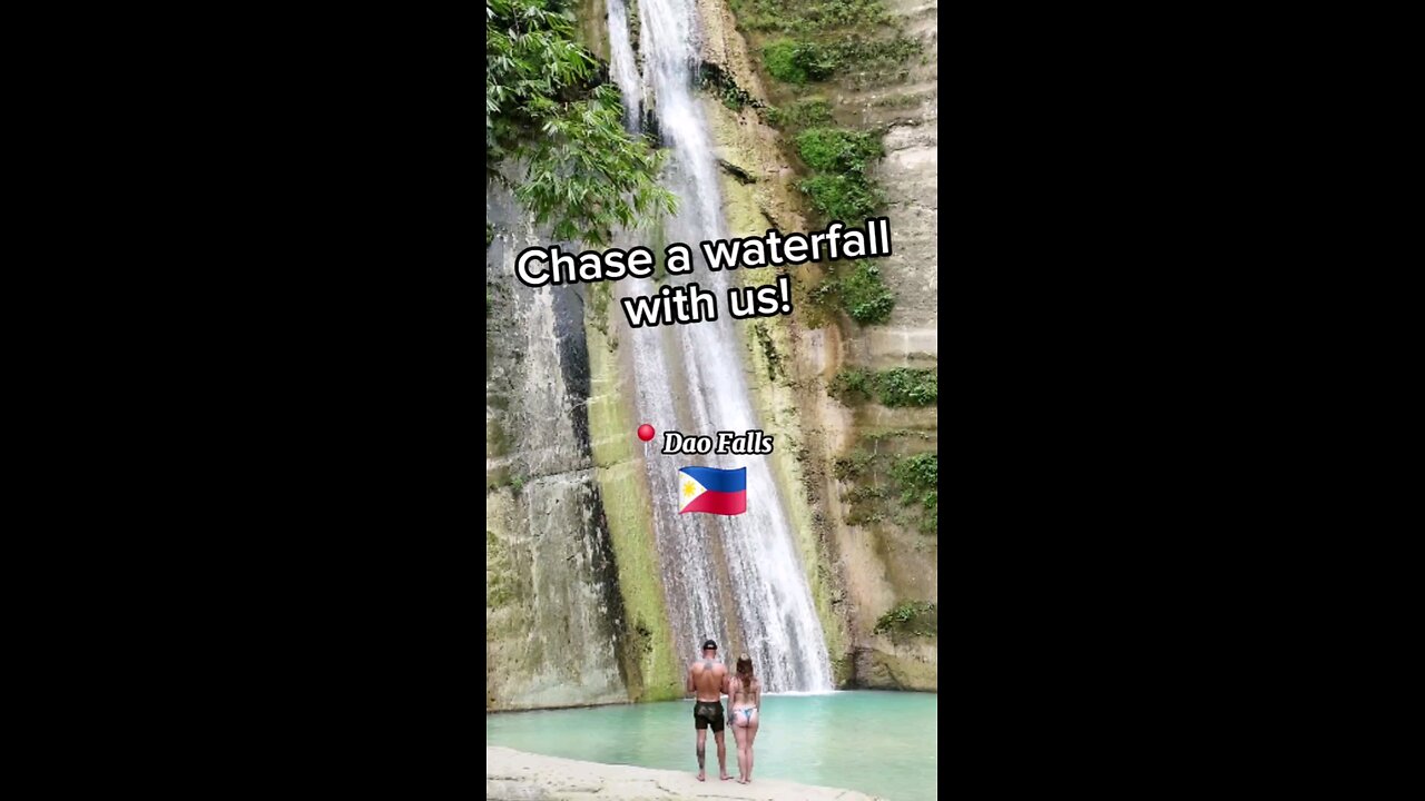 Come with us to Dao Falls, Cebu, Philippines