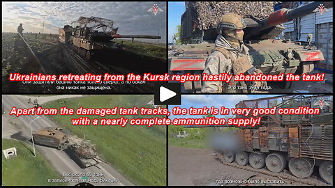 Kursk region: Russian forces captured another Leopard 2A6 tank