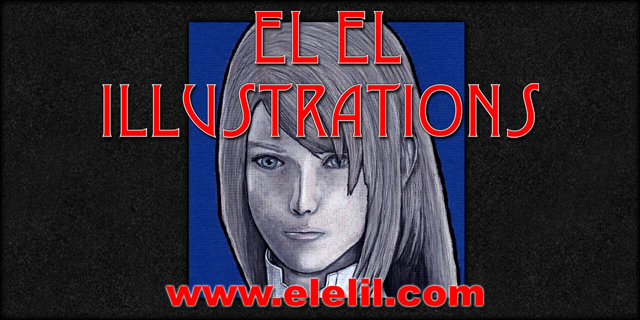 Drawing Jill from Final Fantasy 16 in Pastel