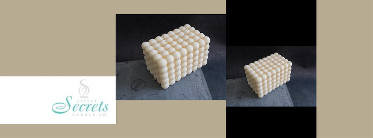 Cube Candle Available online