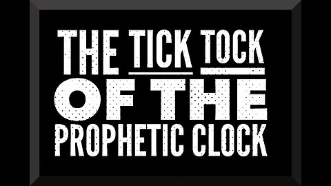 TICKING DOWN TO THE RAPTURE