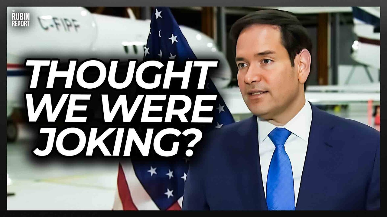 Listen to Press Go Quiet as Rubio Gives a Chilling Warning to Europe