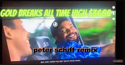 ECONOMIC SURVIVAL: ALL TIME HIGHS! $3686 SPOT GOLD REMIX WITH PETER SCHIFF: