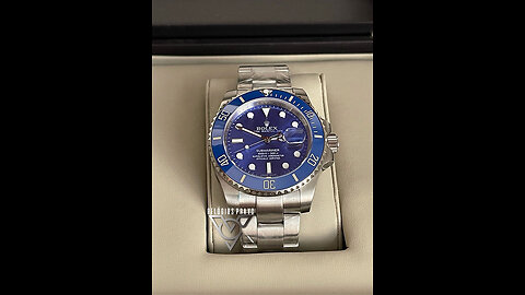 Rolex Submariner Azul – O Clássico Atemporal com Toque de Elegância