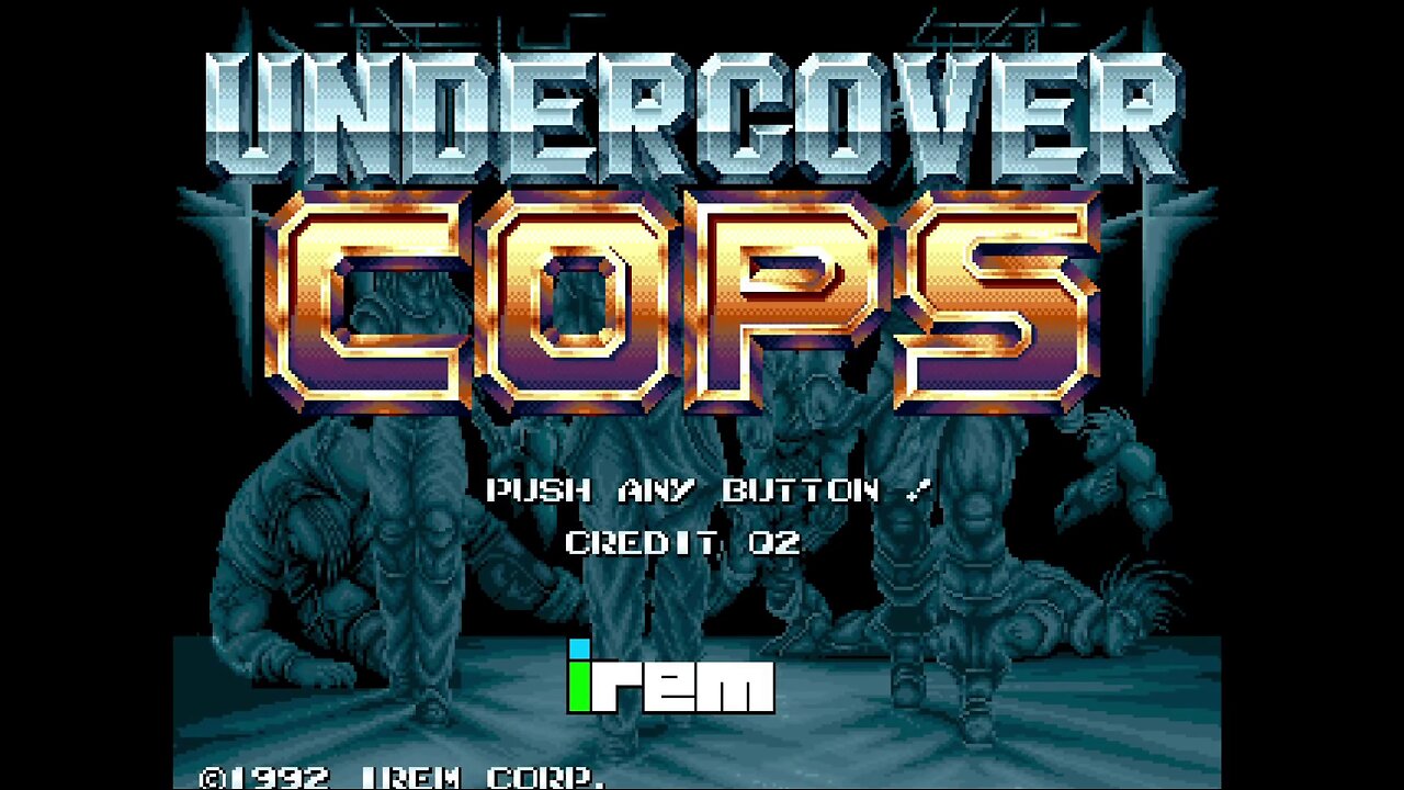 Undercover Cops - Full Playthrough - ARCADE 1992