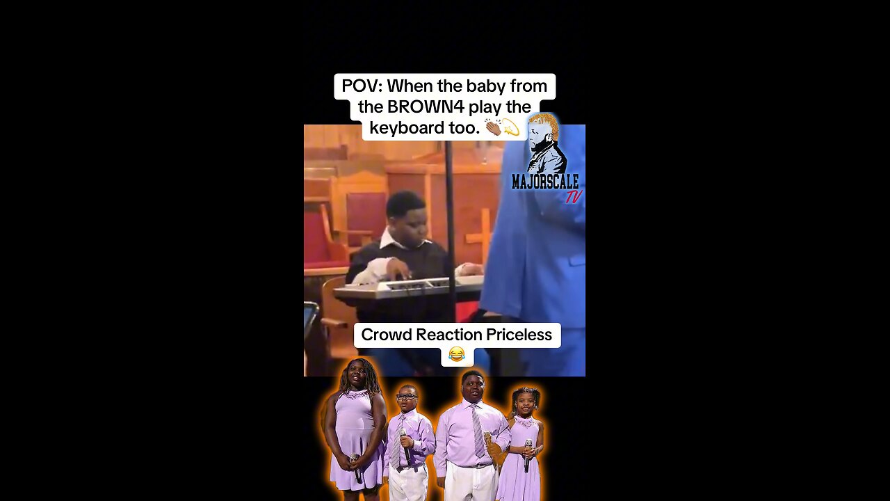 Did y’all knew he played keys? 🎹🎶🎵 #thebrown4 @thebrownfour #majorscaletv