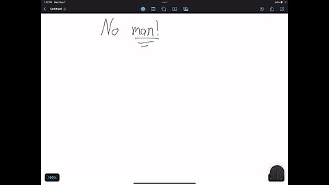 No man!