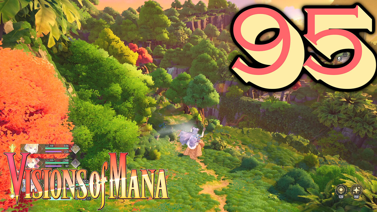 Visions of Mana [95] Gathering Materials from Mylos Woods, and Hunting Dragons