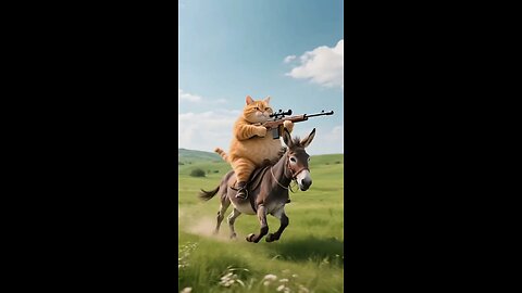 The Orange Cat’s Epic Circus Show! 🎪😹