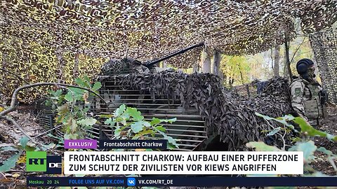 Exklusiv: Aufbau einer Pufferzone am Frontabschnitt Charkow