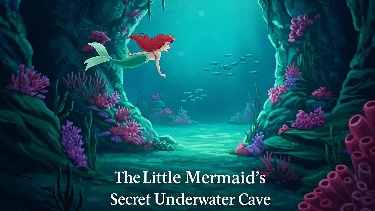 Mermaid Coralina and the Secrets of Whisper wind Cave | Bedtime Story I Fairy Tales