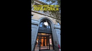 Exploring Perth Australia: Apple Store Murray Street Mall 🇦🇺