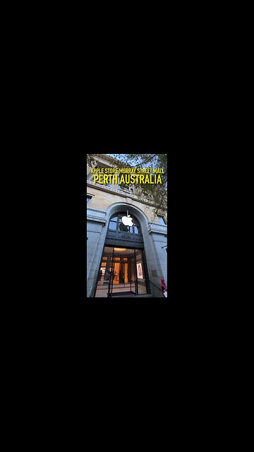 Exploring Perth Australia: Apple Store Murray Street Mall 🇦🇺