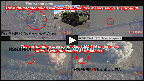 Zaporizhzhia region: Russian Iskander missile hits Ukrainian Neptune launcher