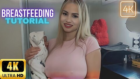 [USA 4K] Breastfeeding Tutorial | Breastfeeding Beautiful Girls | Breastfeeding Education |PART - 1