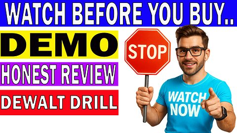 Dewalt DCD794B 20V MAX Atomic Compact Series Brushless Drill Review 🔧 REVIEW DEMO & UNBOXING