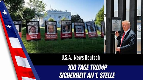 100 Tage Trump – Während Deutschland im Messerterror versinkt, zieht Amerika Grenzen.