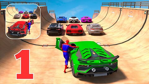 Ramp Car Racing - Car Games 3D - Gameplay Walkthrough | Part 1 (Android)