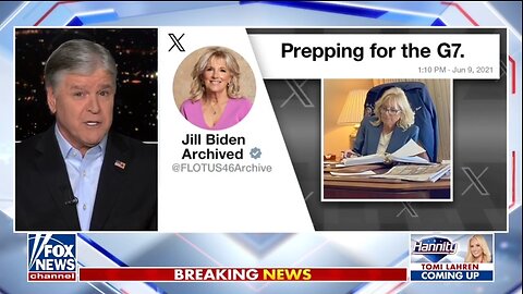 Hannity: Jill Biden Lied Or She's Delusional