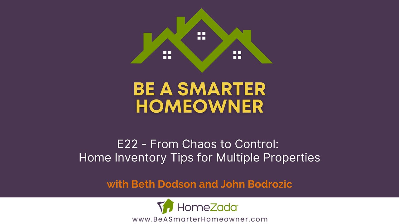 Ep 022 - Managing Vacation and Rental Properties with a Home Inventory