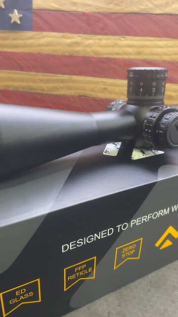 Arlen EP-5 Gen 2 7-35x scope unboxing