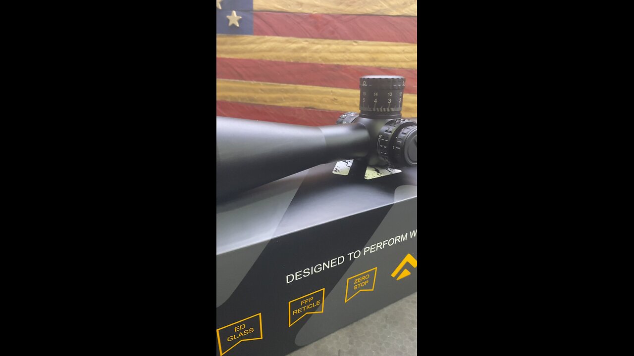 Arlen EP-5 Gen 2 7-35x scope unboxing