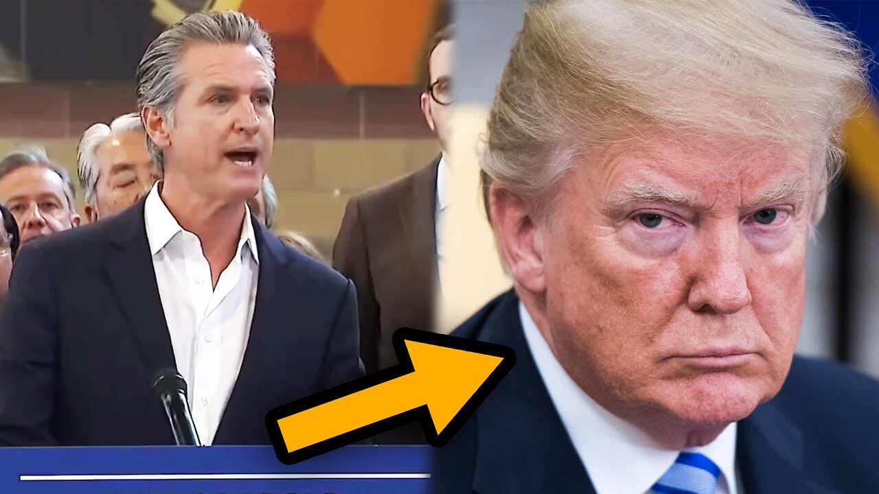 Newsom drops BOMB on MAGA but Trump CAN'T TAKE IT