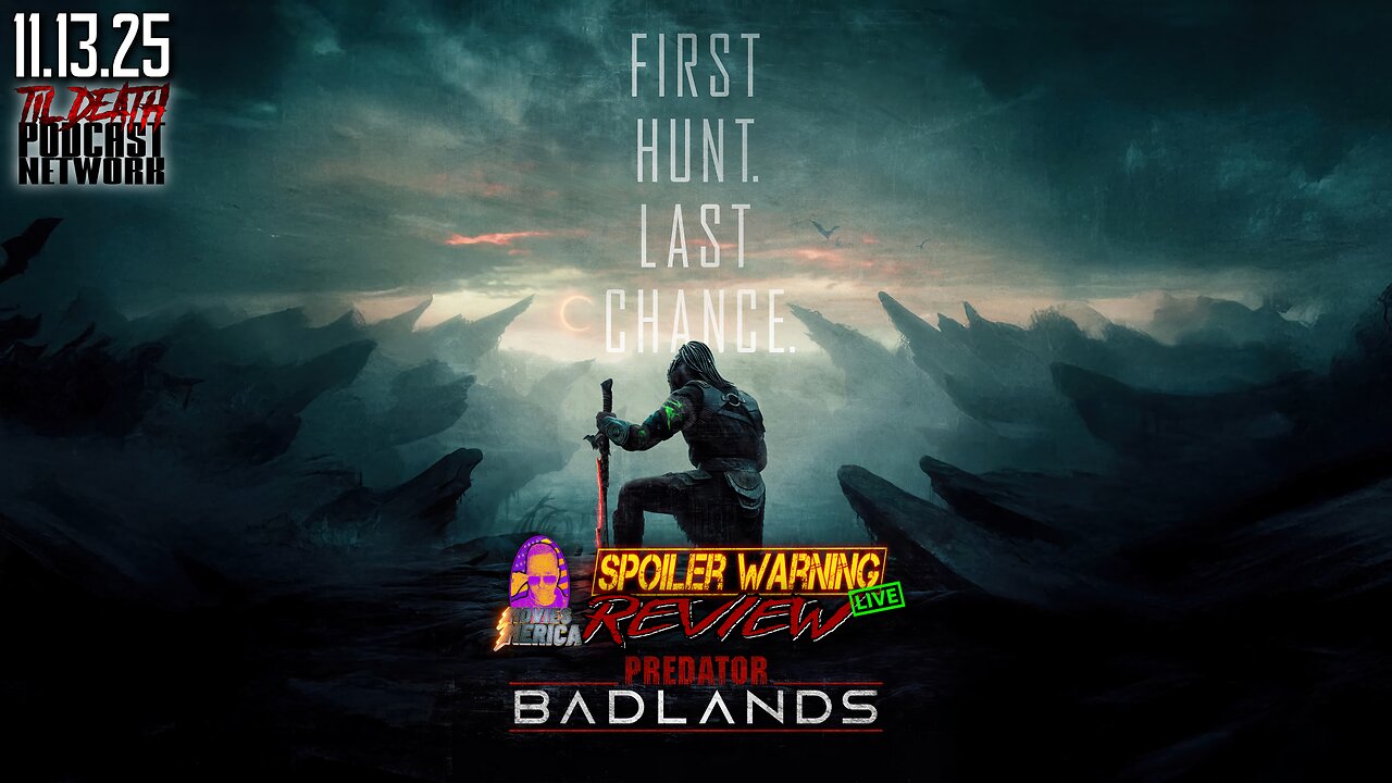 Predator: Badlands (2025) 🚨SPOILER WARNING🚨Review LIVE | 11.13.25