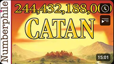 🎲 244 BILLION Games of Catan?! 😲 | Numberphile Explores Endless Strategies! 🌍🔥