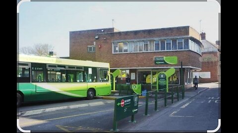 Taking the bus. August 2004