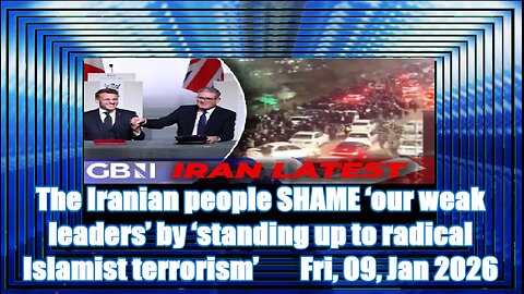 The Iranian people SHAME ‘our weak leaders’ by ‘standing up to radical Islamist terrorism’