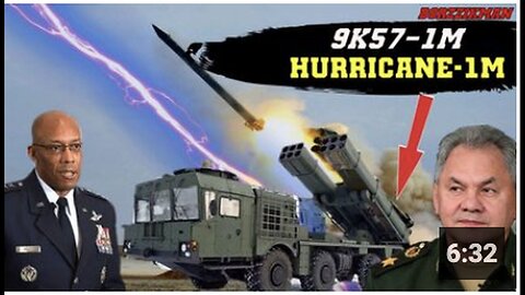 "Russia Deploys 'HIMARS' Killer, Newest MLRS 9K57-1M 'HURRICANE-1M', in Ukraine Payback"