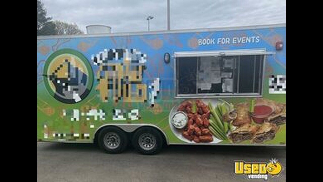 Fully Equipped 2019 8.5’x20’ Kitchen Food Concession Trailer w/ Pro Fire System