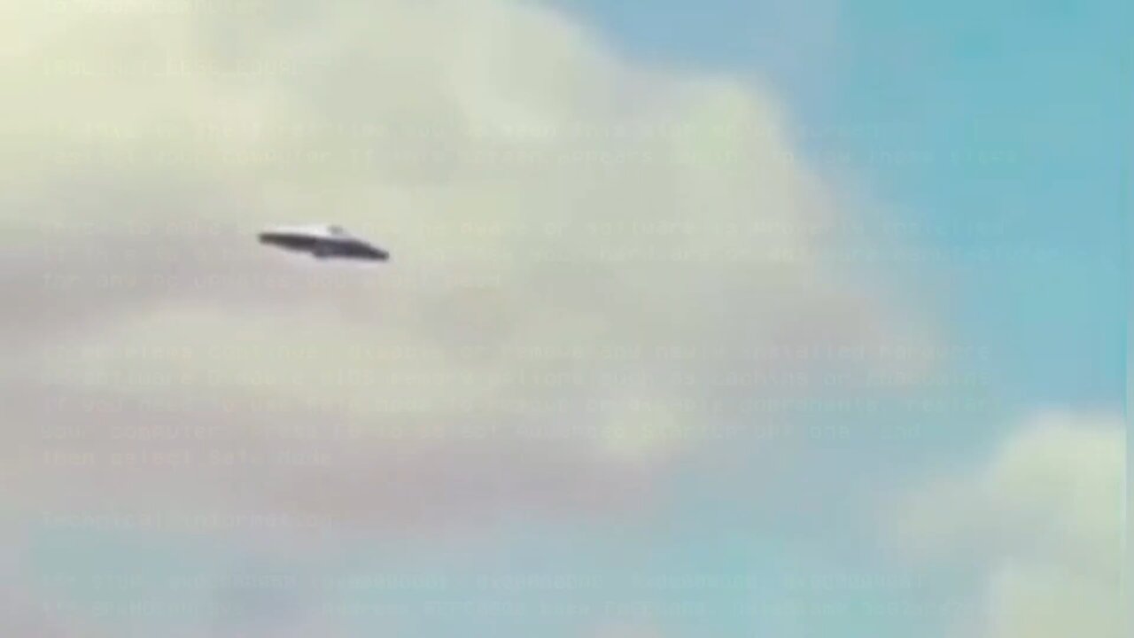 Silver-Metallic Disc on Video