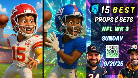 🔥15 BEST NFL Player Props Week 3 | NFL Picks | NFL Predictions Today