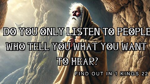 Do You Only Listen To People Who Tell You What You Want To Hear?