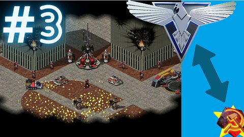 Red Alert 2 - Allied Flipped Mission 2 - Big Apple - Walkthrough