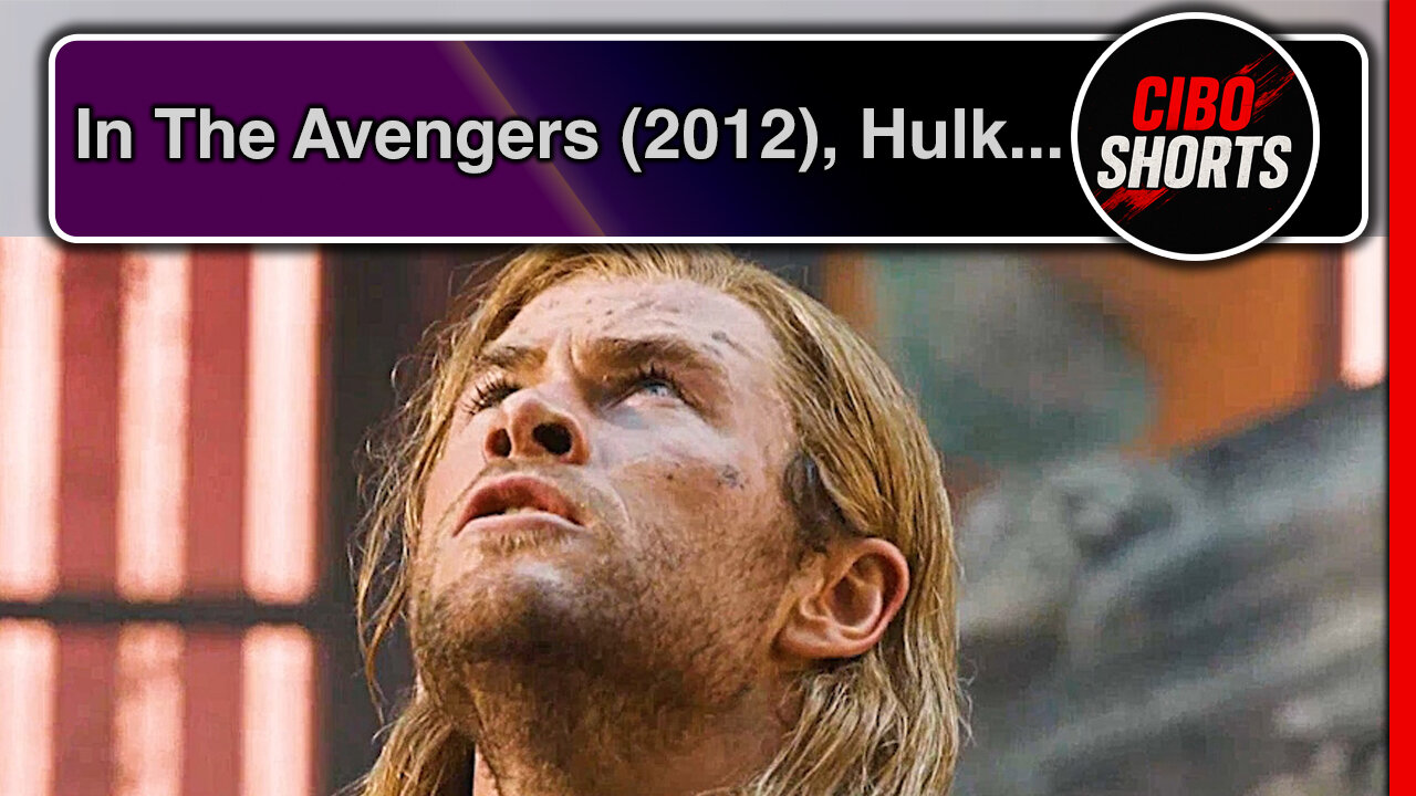 In The Avengers (2012), Hulk saved falling Tony