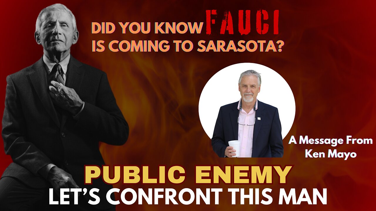 Rally Against Fauci: Sarasota, April 14th 2025/