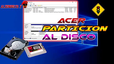 ¡Haz una partición en tu PC sin programas en minutos! facil ALIENDELTA-X