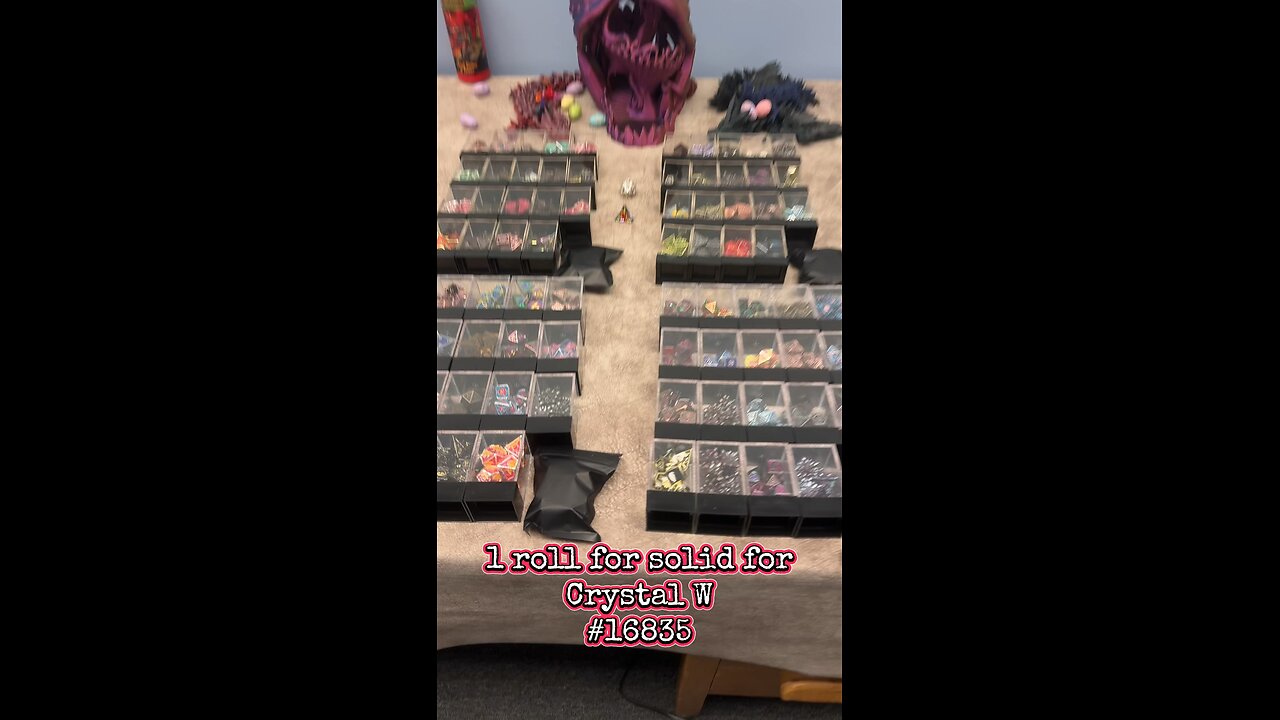 1 roll for solid for Crystal W! #16835 #scoops #onelinkatatimeshop #dnd #dice