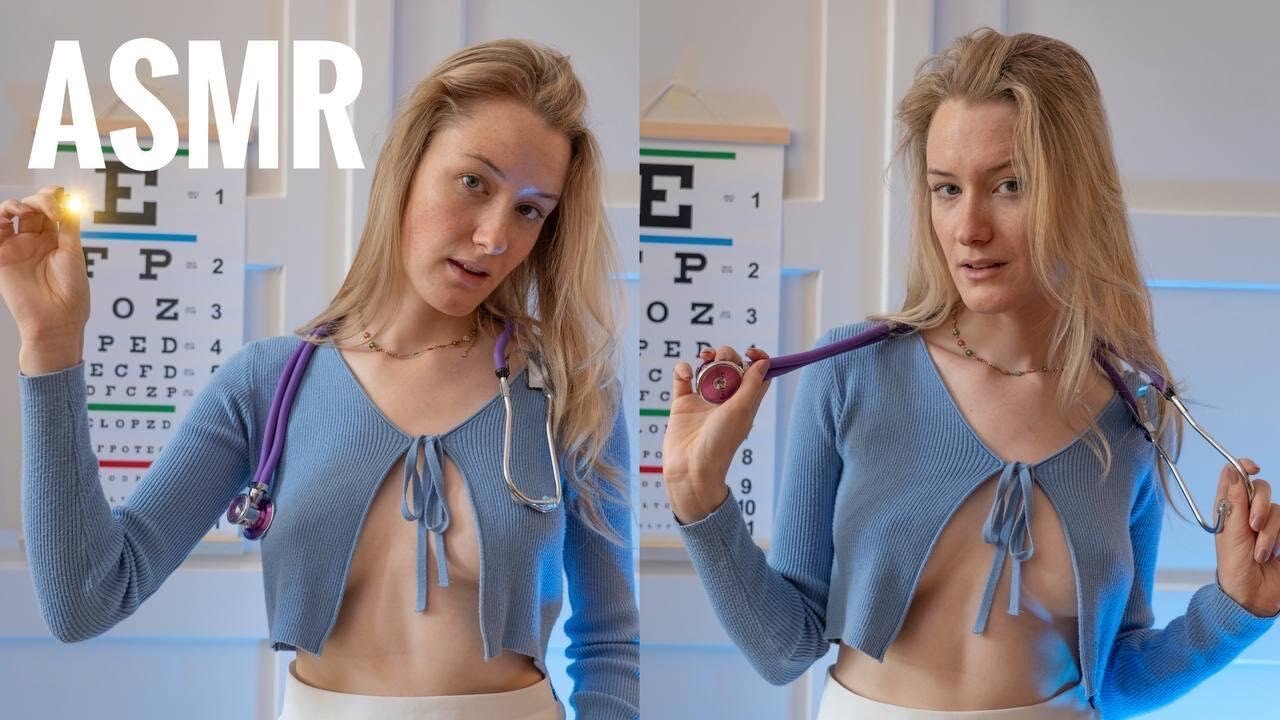 ASMR Flirty Nurse Won’t Stop Touching You 💖 Roleplay