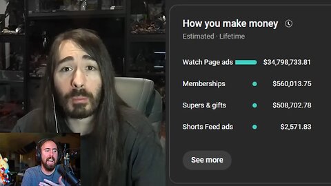 He leaked how much he makes..