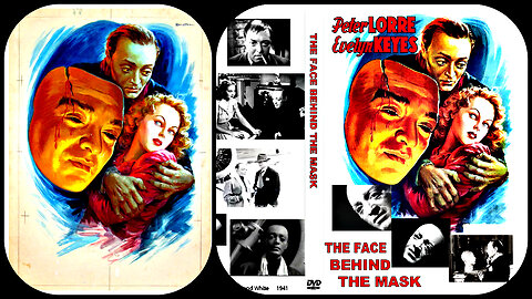 The Face Behind the Mask (1941) Full Movie | Noir Horror | Body Horror | Mystery