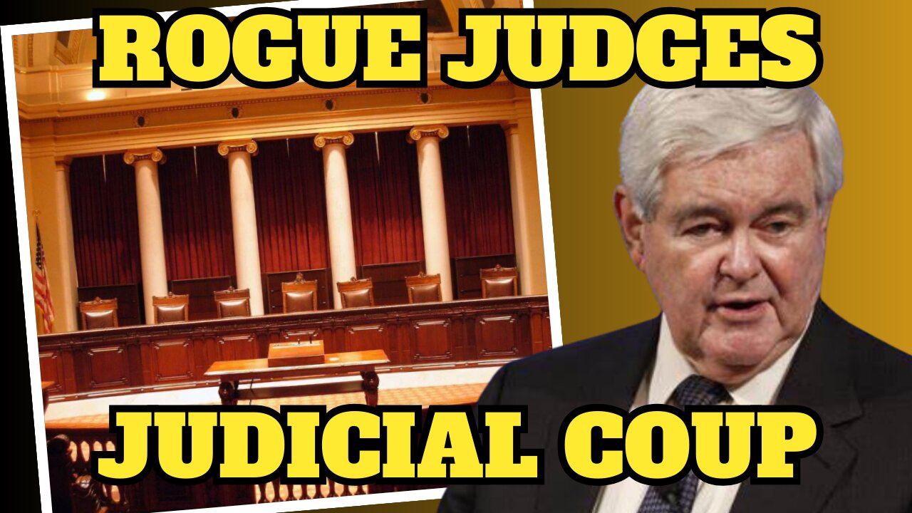 Newt Gingrich On Unprecedented Number of Nationwide Injunctions Imposed by Rogue Judges