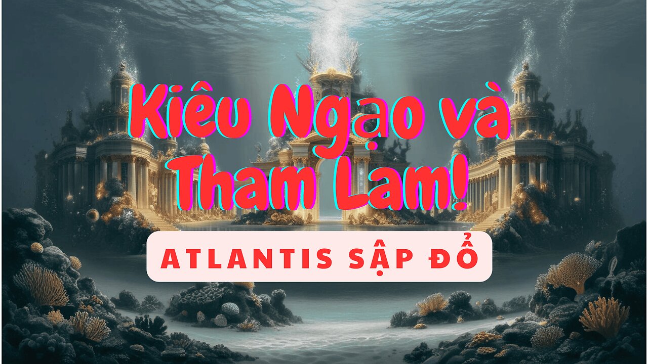 Bài Học về Sự Kiêu Ngạo và Tham Lam gây ra sụp đổ của nền văn minh Atlantis có thể bạn chưa biết