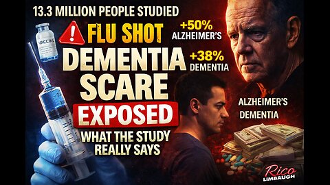 🧠💉 Flu Shots and Alzheimer’s: Correlation Trap Exposed | Rico Limbaugh