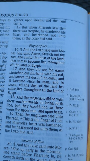 Don't Be Like Pharaoh