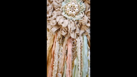 DIY Shabby Flower